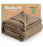 Amazon｜Bedsure ブランケット 毛布 シングル 冬用 おしゃれ